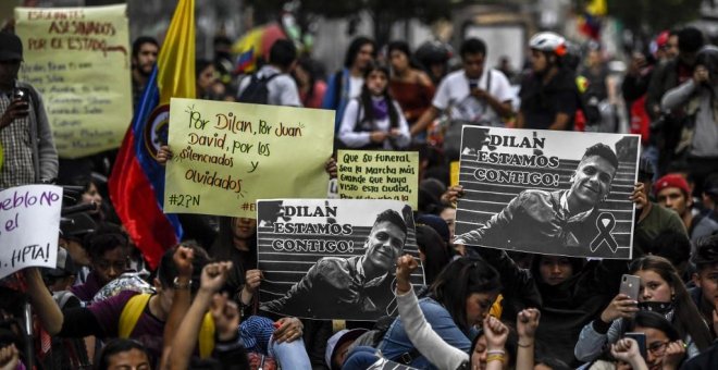 "A Dilan lo mató el Estado": el estudiante que se ha convertido en el símbolo de las protestas en Colombia