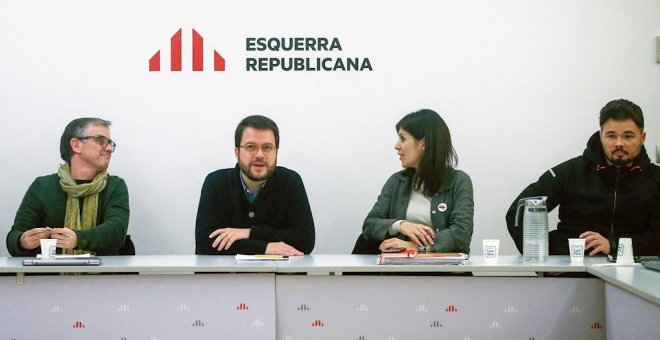 ERC convoca a su Consejo Nacional el jueves por la tarde para decidir su posición en la investidura de Sánchez