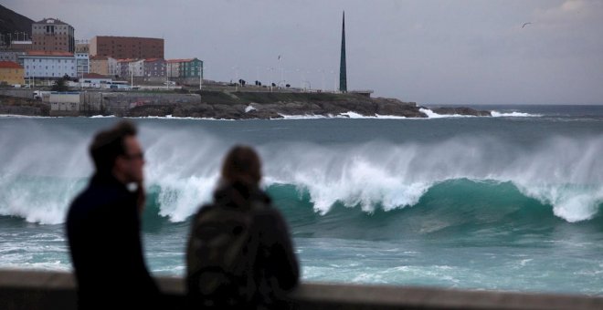 Las temperaturas suben de nuevo, excepto en Galicia, Cantábrico y Baleares, que tendrán avisos por fuerte oleaje