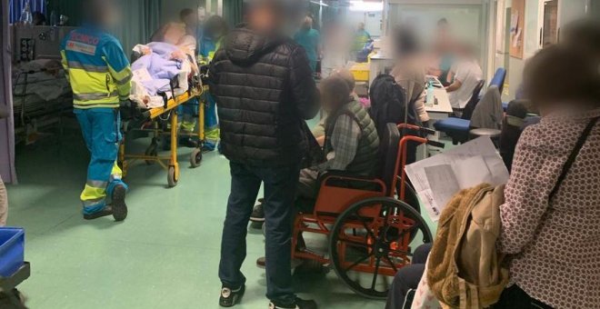 Hospitales de Madrid se colapsan ante uno de los picos más altos de gripe con niños enfermos