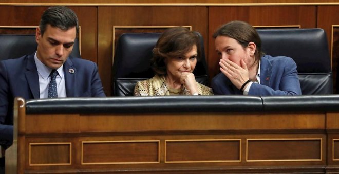 PSOE y Unidas Podemos estrenan este jueves la comisión de control del acuerdo de Gobierno