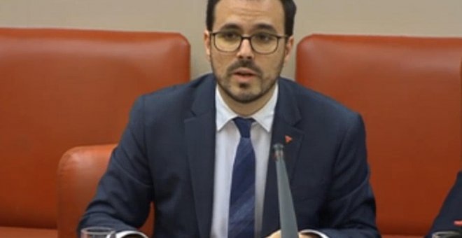 Garzón comparece ante la Comisión Mixta para el Estudio de los Problemas de las Adicciones