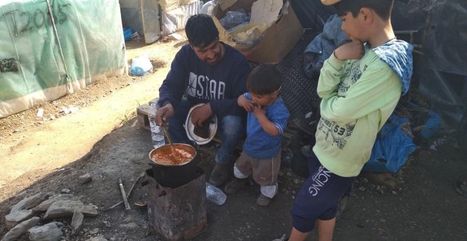 La ultraderecha campa a sus anchas en Lesbos con la complicidad del Gobierno griego y de la UE