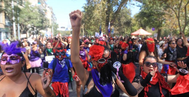 Un 8M histórico en Chile desborda las calles y fortalece la revuelta social contra el Gobierno