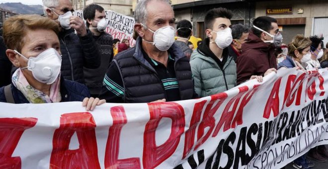 Los pueblos golpeados por la tragedia de Zaldibar llaman a una jornada de paro y movilizaciones