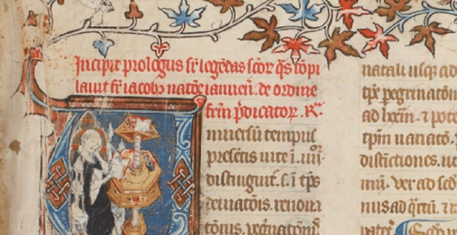 Reproducen el color azul más buscado de los manuscritos medievales