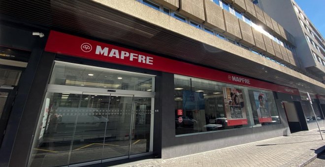 Mapfre baja un 32% su beneficio hasta marzo y pospone el dividendo