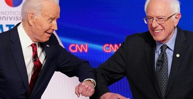 Biden y Sanders preparan una agenda progresista sobre cambio climático, sanidad, economía y educación