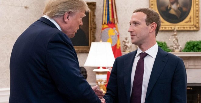 Facebook y Zuckerberg, arrinconados por tolerar los mensajes violentos de Trump
