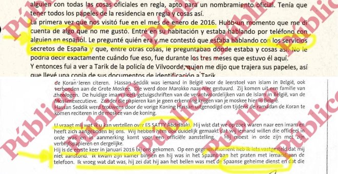 Guardia Civil y Fiscalía pasaron por alto el testimonio clave sobre la relación del imán de Ripoll con el CNI en el sumario del 17-A