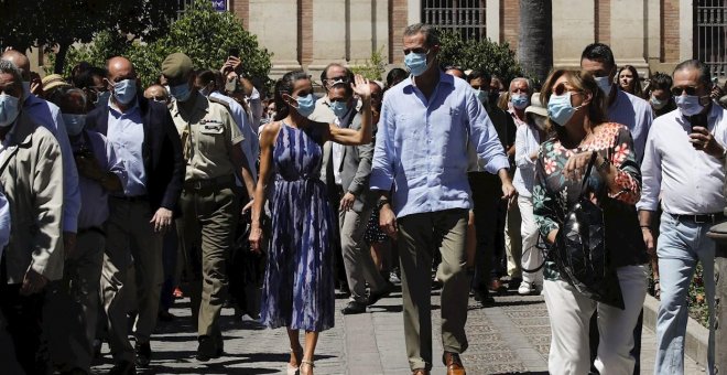 Los vecinos denuncian un "trato violento y discriminatorio" durante la visita de los reyes a Sevilla
