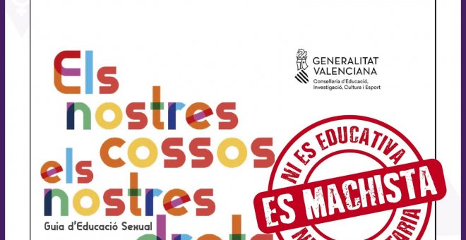 Una guía del Gobierno valenciano sobre educación sexual para adolescentes indigna a un colectivo feminista