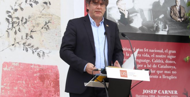 Puigdemont reconeix que hi ha "divisió, emprenyament i desmobilització" entre forces independentistes