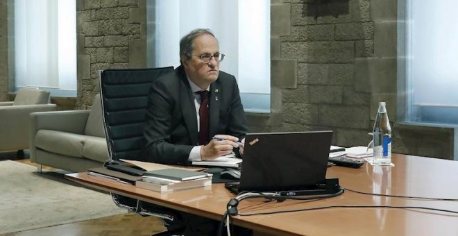 El TSJCat declara efectiva la inhabilitación de Torra desde este lunes