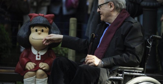 Muere Quino, el creador de Mafalda