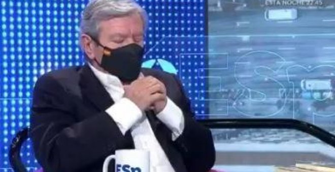 Susto en el plató de 'Espejo Público' durante una entrevista con el exministro Corcuera: "Me ha saltado el desfribrilador"