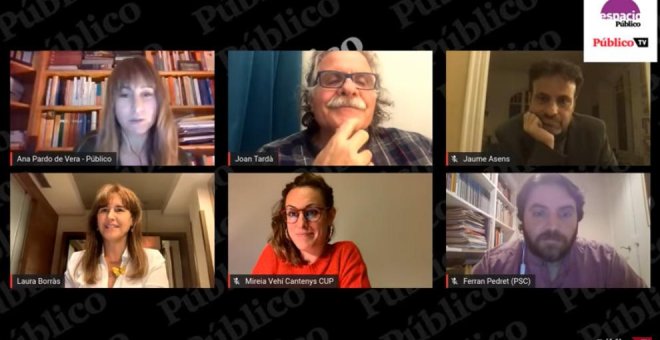 Representantes de diferentes partidos dialogan en 'Público' sobre Catalunya