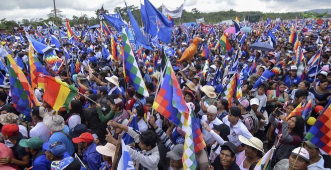 Evo Morales cierra su triunfal gira de regreso a Bolivia con un espectacular baño de masas: reúne a un millón de personas