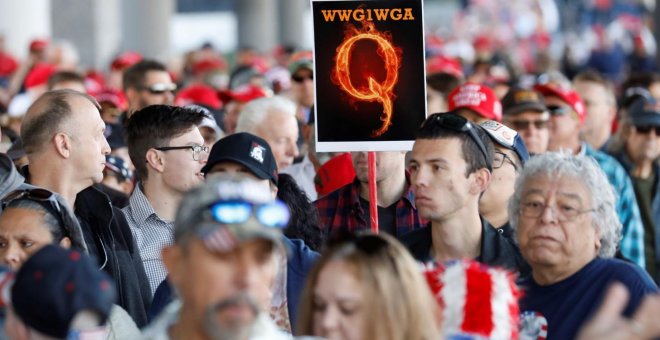 Expertos en sectas advierten sobre el "potencial elevado" de Qanon para "radicalizar" a sus seguidores en España