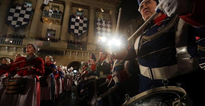 Donostia se queda sin tamborrada 50 años después de la prohibición franquista