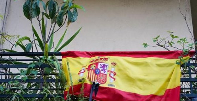 El Ayuntamiento de Madrid destina 12.750 euros para renovar las banderas de España de los balcones