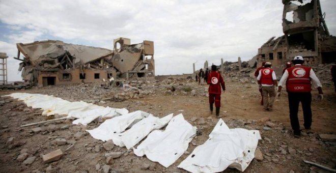 España facturó 2.000 millones en armas para la guerra de Yemen, mil veces más de lo que le donó en ayuda humanitaria