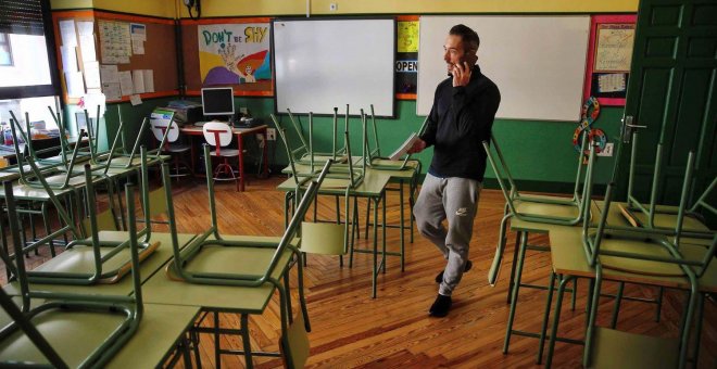 El amianto de los colegios expone a un millón de niños en España