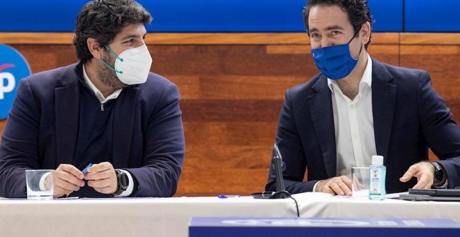El PSOE pide la dimisión de García Egea y López Miras por saltarse las normas sanitarias
