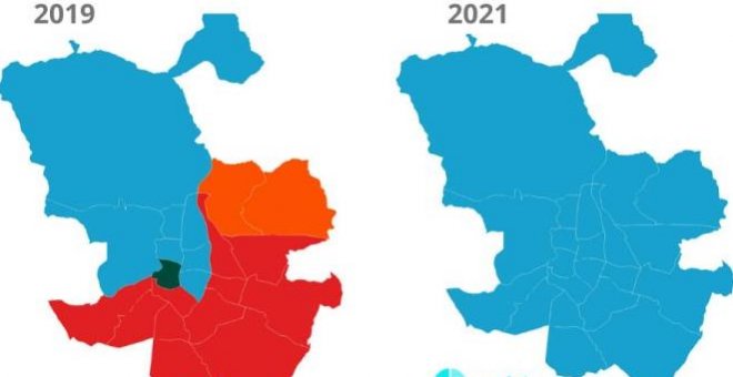 Así votaron los distritos de Madrid: el PP ganó en todos