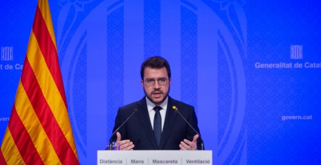 Aragonès insta al Gobierno a conceder los indultos, pero cree que la amnistía es la "solución global"