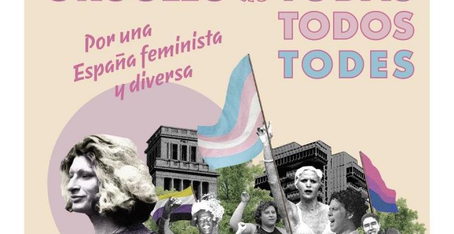 Igualdad presenta su cartel del Orgullo 2021: 'Orgullo de Todas, Todos, Todes. Por una España feminista y diversa'
