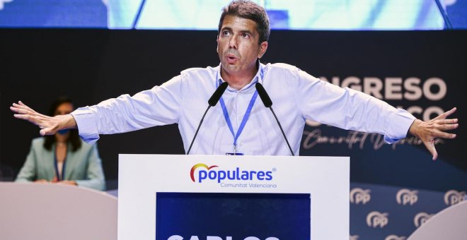 Carlos Mazón, el nuevo presidente del PP valenciano, vuelve al anticatalanismo para intentar revivir al partido