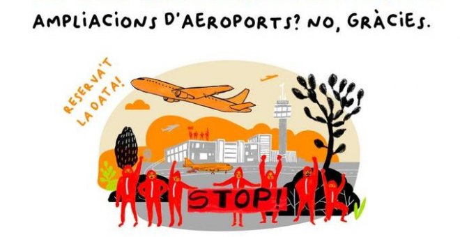 Els contraris a l’ampliació de l’aeroport preparen l’ofensiva per frenar el projecte amb una manifestació el 19 de setembre