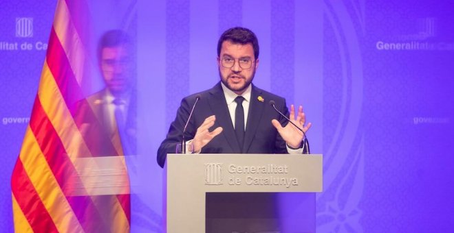 Aragonès insiste en defender el referéndum y amnistía en la mesa de diálogo con el Gobierno