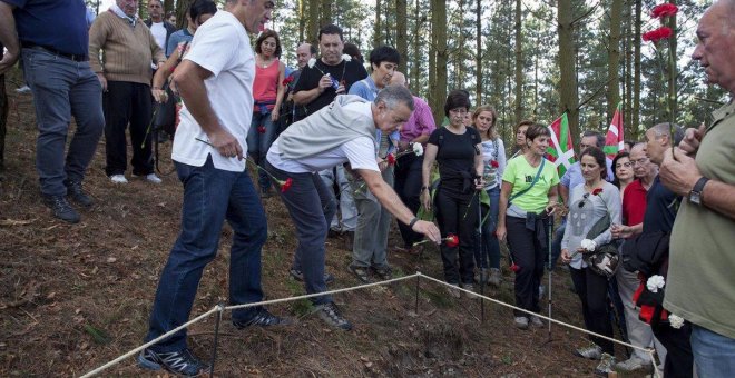 El Gobierno Vasco da por concluido el proceso de exhumaciones de víctimas del franquismo