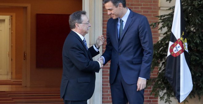 Pedro Sánchez se reúne este miércoles con el presidente de Ceuta en Moncloa para analizar la devolución de los menores