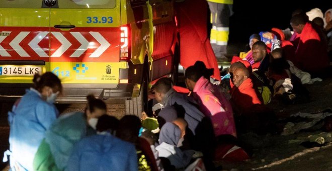 Una treintena de fallecidos en la patera que fue rescatada en Fuerteventura