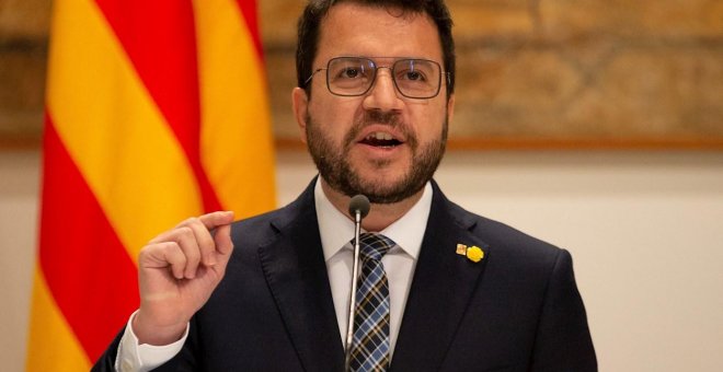 Aragonès se planta y deja fuera a los miembros de Junts de la delegación del Govern en la mesa de diálogo