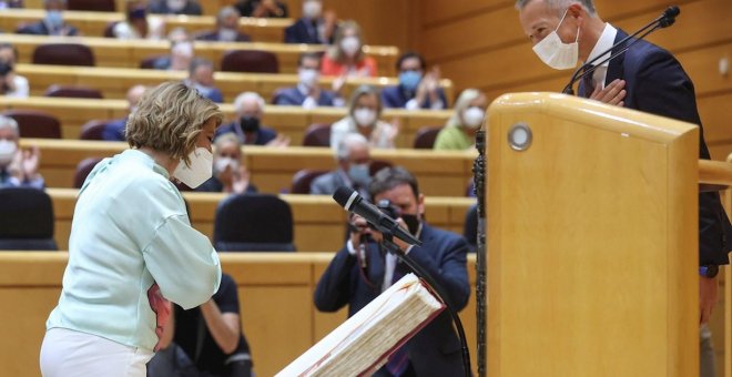 Susana Díaz toma posesión como senadora en representación de Andalucía