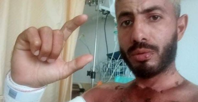 Khaled, el naúfrago argelino que salvó la vida gracias a unos turistas