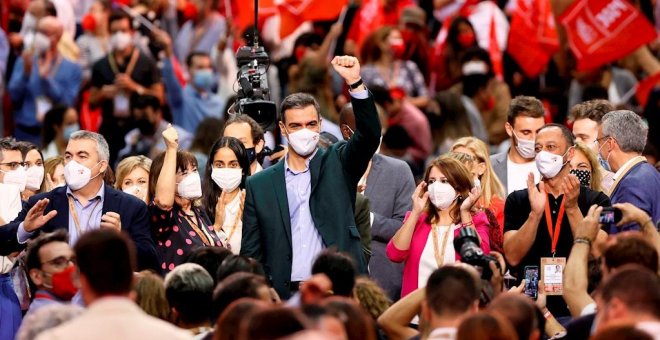 Sánchez se muestra a favor de la unión a la izquierda del PSOE para un espacio progresista "en plena forma"