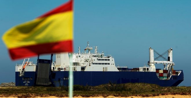 Otro 'barco de la muerte' saudí atracará el jueves en el puerto de Sagunto mientras se incrementan los bombardeos en Yemen