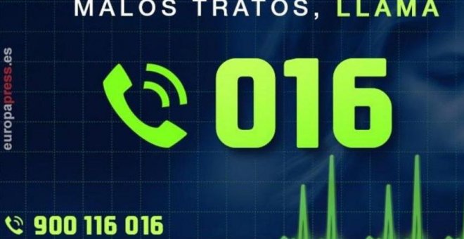 El teléfono 016 de ayuda a las víctimas de violencia de género cumple 15 años