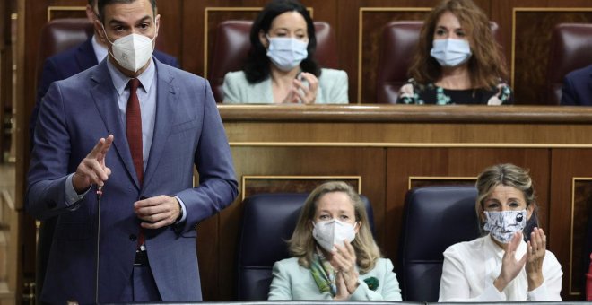 Los terceros Presupuestos de Sánchez encaran su primera prueba en el Congreso para apuntalar la legislatura