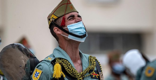 Un alto mando del Ejército advirtió en 2019 sobre las posturas "radicales" de grupos organizados de exlegionarios