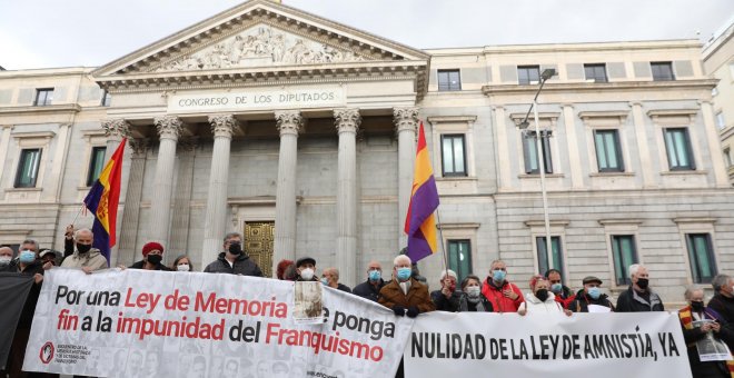 Concentración en Madrid "por una Ley de Memoria que ponga fin a la impunidad del franquismo"