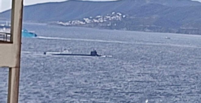 Ecologistas denuncian la presencia de un submarino nuclear de EEUU en Gibraltar