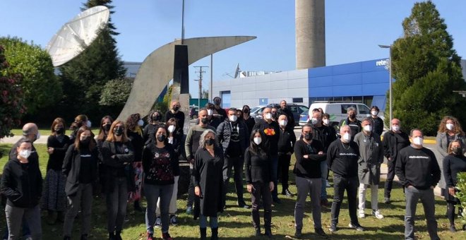 Se cumplen doscientos "viernes negros", la lucha de los trabajadores de TVG contra la manipulación de Feijóo