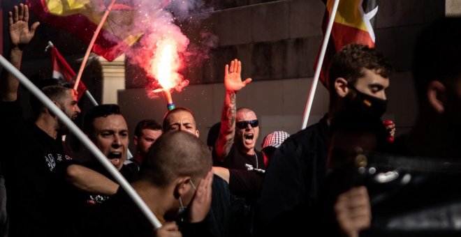 Grupos neofascistas europeos se dan cita en Madrid entre llamamientos a frenar la "invasión" de refugiados ucranianos