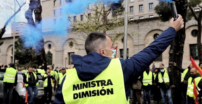 La huelga del transporte pierde fuelle en su tercera semana de protestas